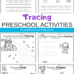 Tracing Worksheets And Activities For Preschool   Planning Playtime With Regard To Free Printable Tracing Preschool Worksheets