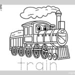 Train Coloring Page For Kids Free Pdf Download   Ezpzlearn Pertaining To Free Printable Train Colouring Pages