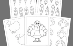 Turkey Templates & Outlines | Free Printable Pdfs for Free Printable Template of a Turkey