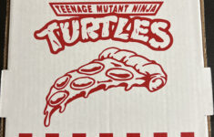 Turtle Pizza Box Birthday Party Pizza Box - Etsy Hong Kong intended for Printable Ninja Turtle Pizza Box Label Free