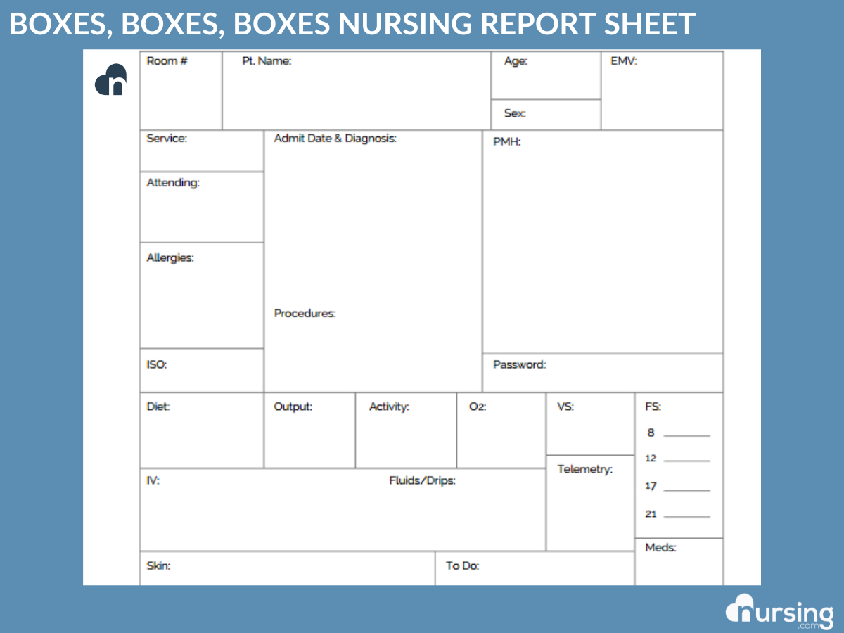 Ultimate Nursing Report Sheet Database &amp;amp; Free Downloads for Free Printable Med Surg Nursing Report Sheet