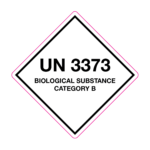 Un 3373 Biological Substance Labels 100X100Mm | Labels Online Intended For Un3373 Label Printable