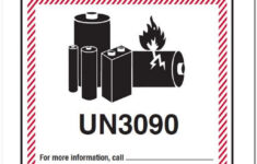 Un 3481 Label Printable | Www.lx.iriss.uk for Un3481 Label Free Printable