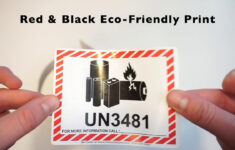 Un Lithium Battery Labels – Shipping Warning Labels for Fedex Free Printable Un3481 Label