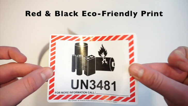 Fedex Free Printable Un3481 Label