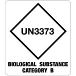 Un3373 Biological Substance Category B   Roll X250, Handling Within Un3373 Printable Label