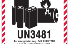 Un3481 Lithium Batteries Labels intended for Un3481 Label Printable Usps