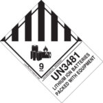 Un3481 Lithium Batteries Labels Throughout Fedex Free Printable Un3481 Label