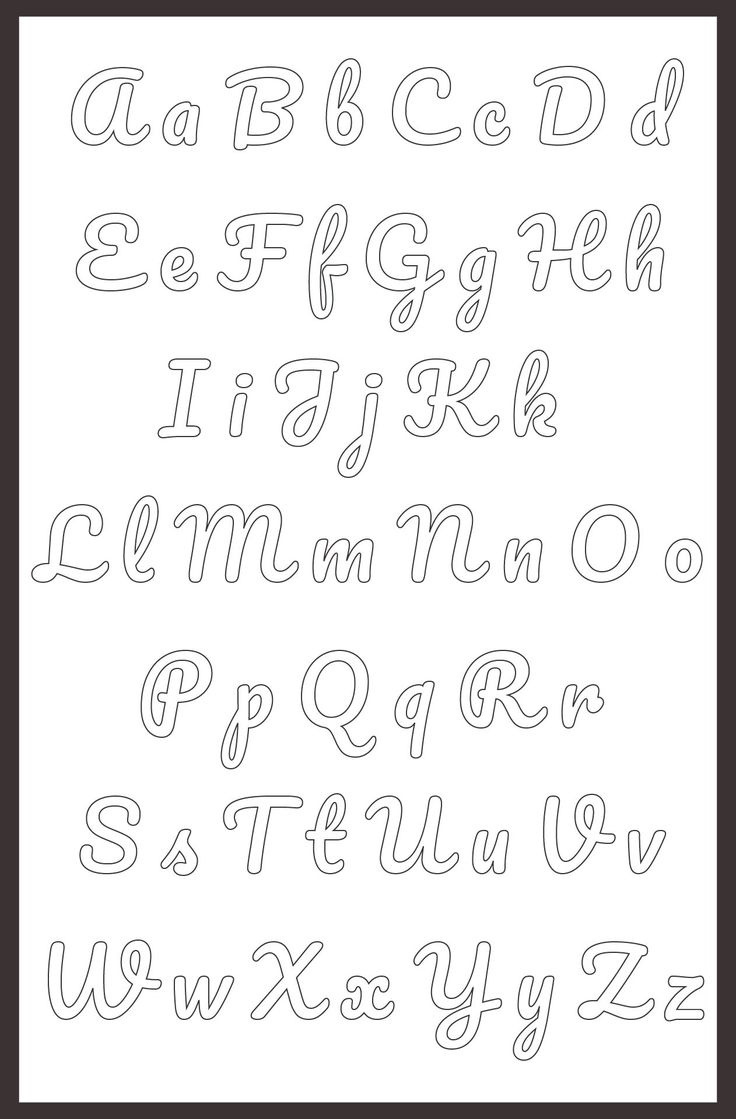 Upper And Lowercase Alphabet - 14 Free Pdf Printables | Printablee in Free Printable Letters of The Alphabet Upper and Lower Case