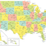 Usa Map With States And Cities   Gis Geography Intended For Printable Us Map With States Labeled