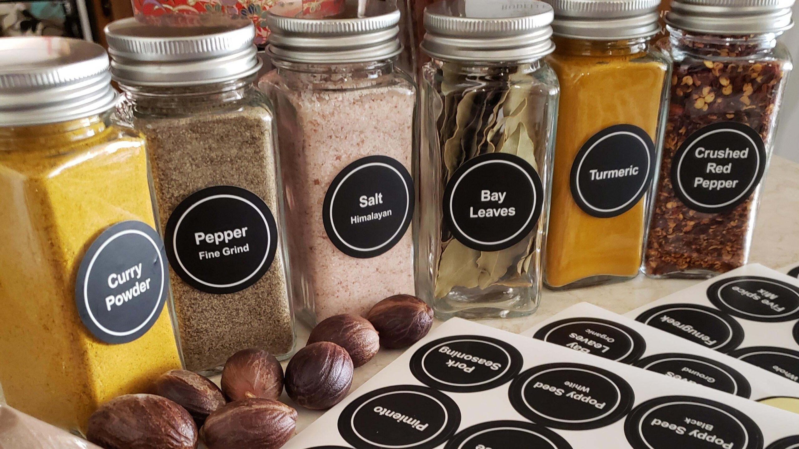 Use These Free Printable Spice Jar Labels To Keep Your Kitchen within Spice Jar Labels Printable