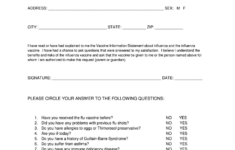Ut Influenza Vaccine Consent Form And - Fill Online, Printable inside Free Printable Flu Vaccine Consent Form