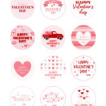 Valentine Tags   300 Free Printable Tags | Printabulls Inside Free Printable Valentine Labels