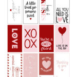 Valentine Tags   300 Free Printable Tags | Printabulls Throughout Free Printable Valentine&#039;s Day Name Tags