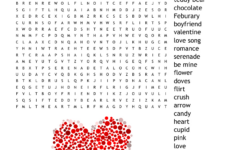 Valentine Word Search - Wordmint regarding Free Printable Valentines Word Search