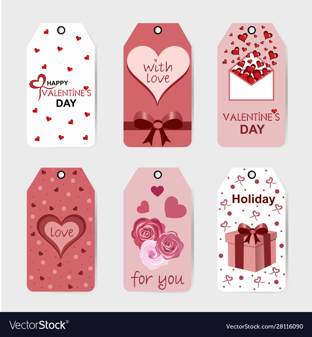 Valentines Day Label Templates For Placing Vector Image with Valentine&amp;amp;#039;s Day Label Printable