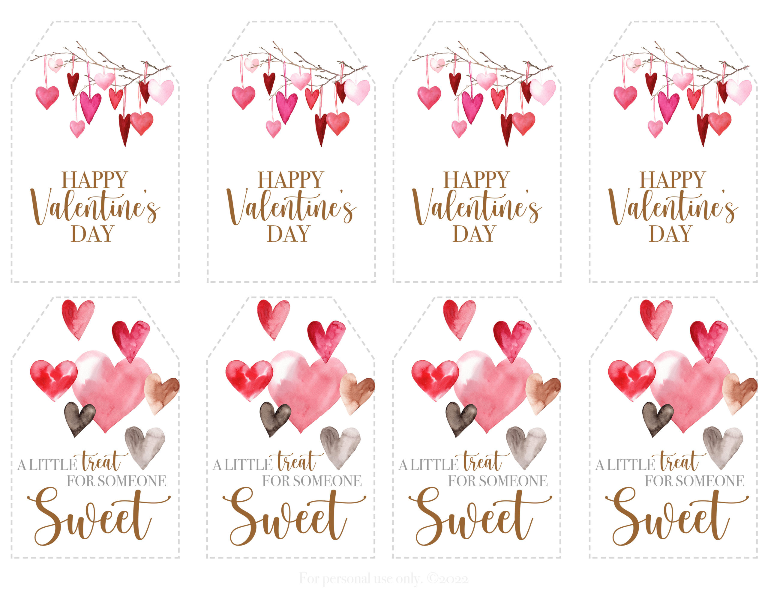 Valentine&amp;#039;S Day Printable Collection – Free Printables - Mother Thyme intended for Valentine Day Labels Printable Free