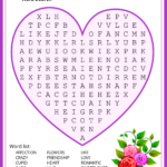 Valentine'S Day Word Search (Free Printable Pdf Puzzles) – Free Intended For Free Printable Valentines Day Word Searches