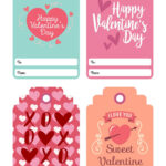 Valentine'S Gift Tags Template   10 Free Pdf Printables | Printablee Inside Free Printable Valentine Label Templates