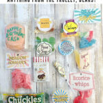 Vintage Candy Store Labels | Digital Download   Etsy Inside Honeydukes Sugar Quill Label Printable