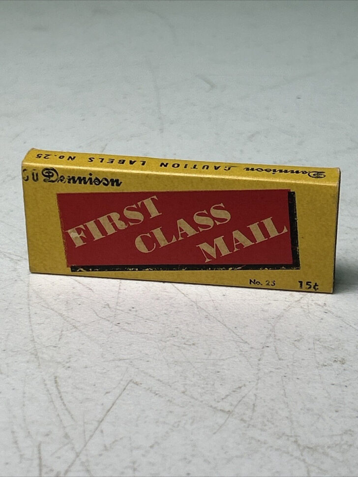Gummed Parcel Label