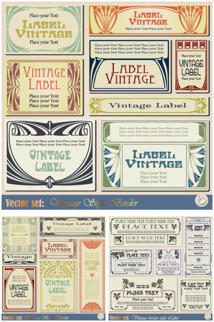 Free Vintage Label Printable