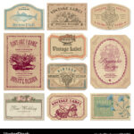 Vintage Labels Collection Royalty Free Vector Image With Regard To Free Printable Vintage Label Templates