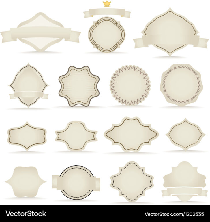 Free Printable Vintage Label Templates