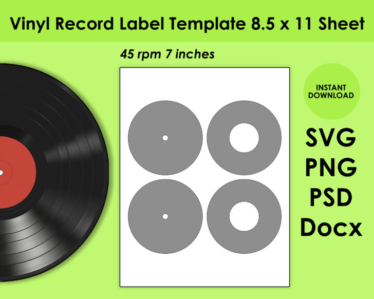 Printable Vinyl Label