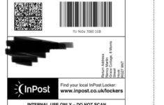 Where Can I Print An Inpost Label? - Sticker Printing London with regard to Inpost Printable Label