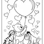 Winnie The Pooh Valentines Day Coloring Pages (8 Free Printables Pertaining To Free Printable Winnie The Pooh Images