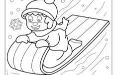 Winter Coloring Pages And Coloring Sheets – Free Printables within Free Printable Winter Coloring Pictures