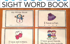 Winter Sight Word Book With A Freebie – Kindergarten Smarts inside Free Printable Sight Word Books
