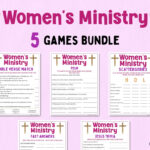 Women'S Ministry Games Bundle | Bible Games | Church Games Within Free Printable Games For Women'S Ministry