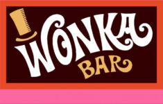 Wonka Bartoo Legit To Quitso He Passed It All On To Charlie inside Wonka Bar Printable Label