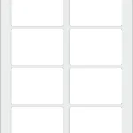 Worldlabel® Wl 5030 Label Template | Print Online Instantly Within Printable Label Template 8 Per Sheet