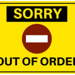Yard Sign Out Of Order Sign   C Suite Network Order Signs Throughout Free Printable Out Of Order Signs